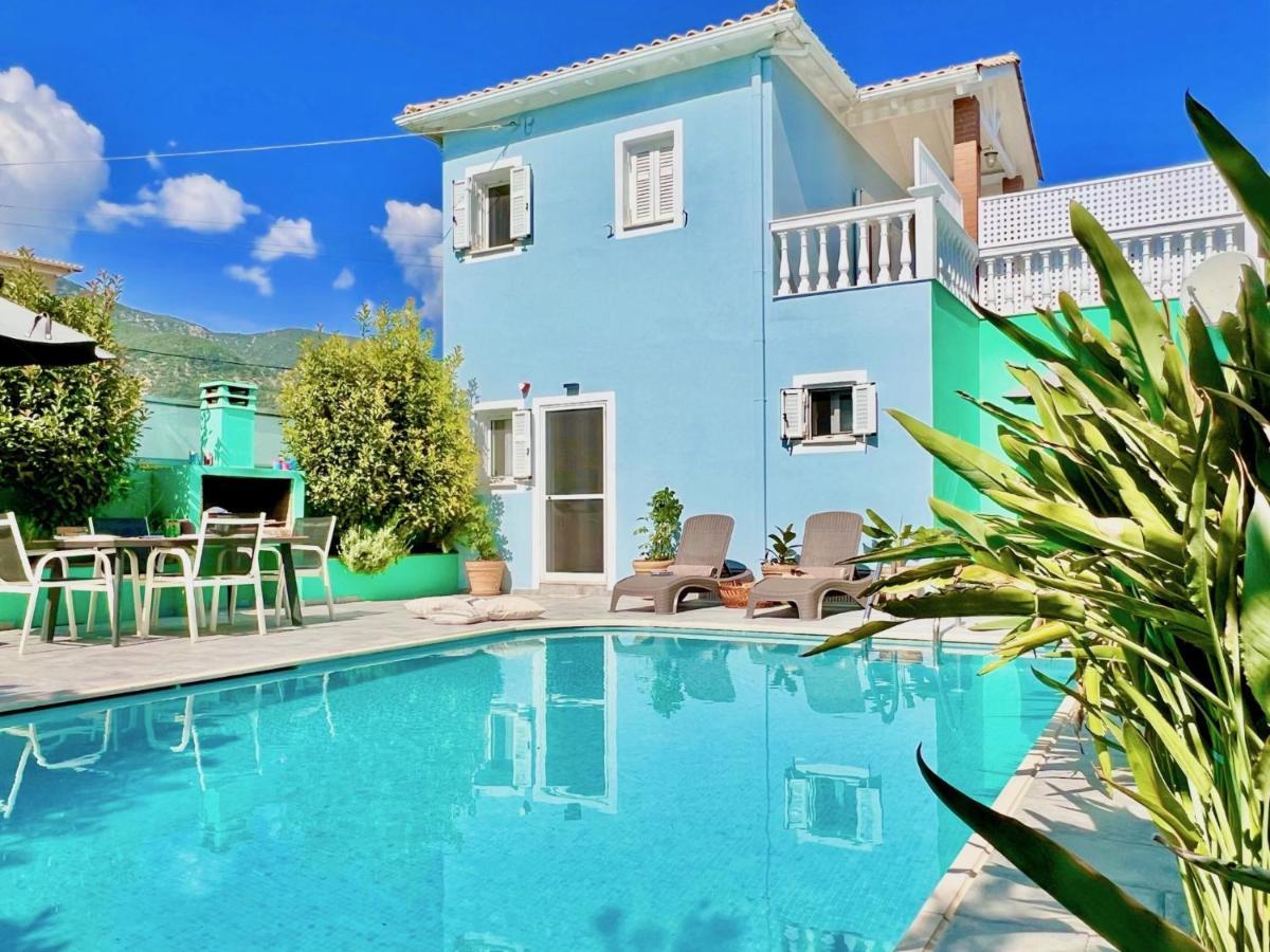 Villa Torre Marina With Private Pool In Nydri By Dadovillas Nydri (Lefkada) Exterior foto